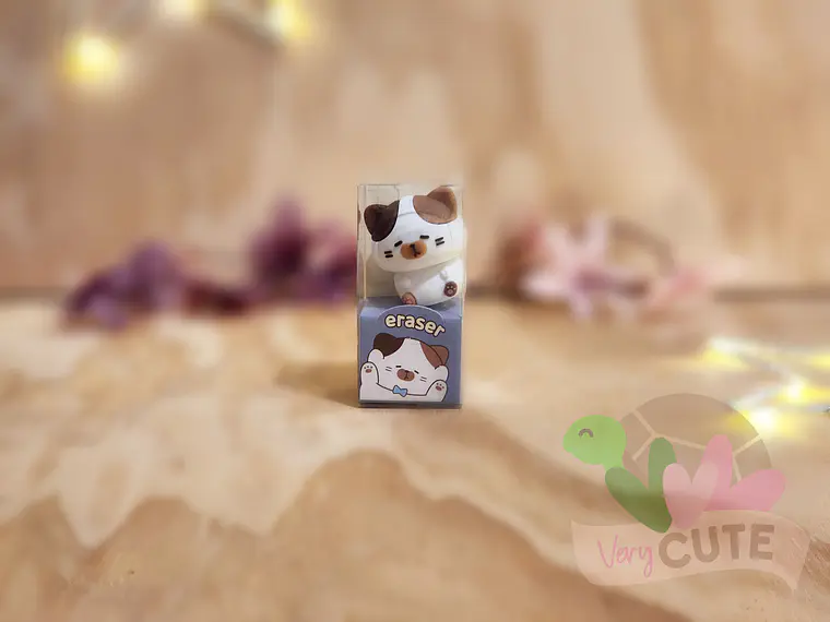 Goma de borrar 3D Gatito 3