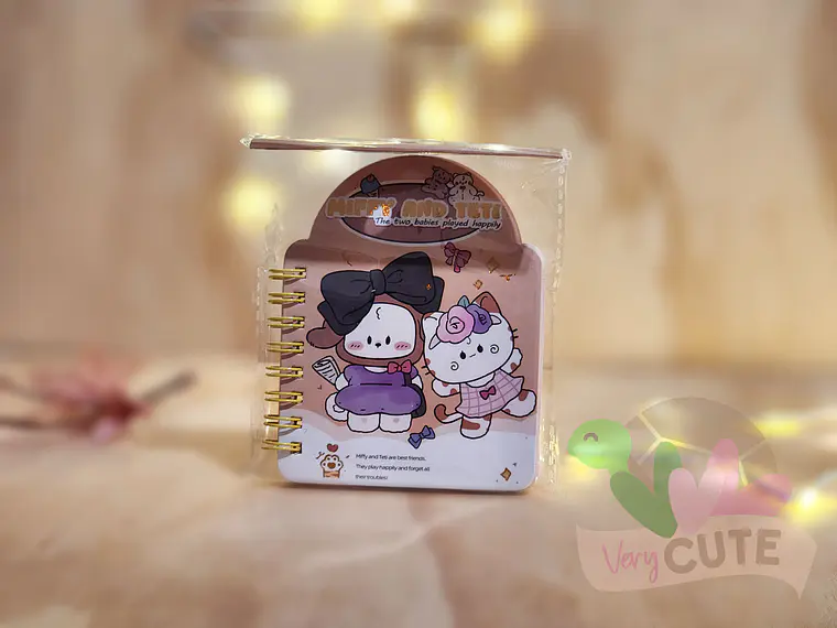 Libreta Miffy and Teti 1