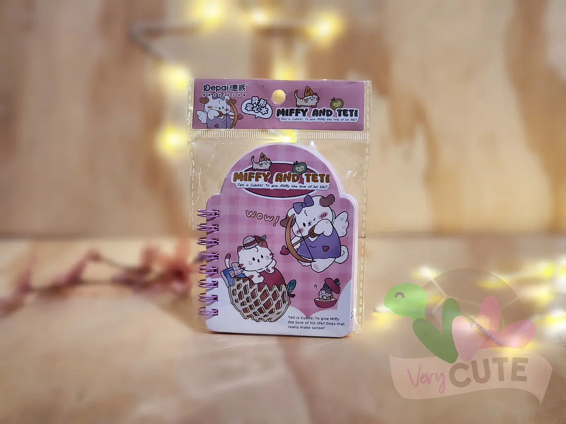 Libreta Miffy and Teti 2