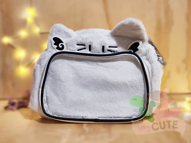 Cartera Gato Kawaii -  Peluda 2