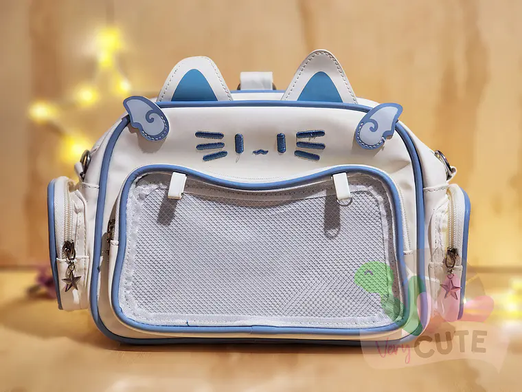 Cartera Gato Kawaii -  Simil Cuero 3