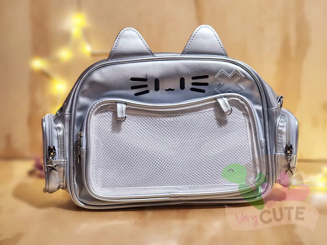 Cartera Gato Kawaii -  Simil Cuero 4