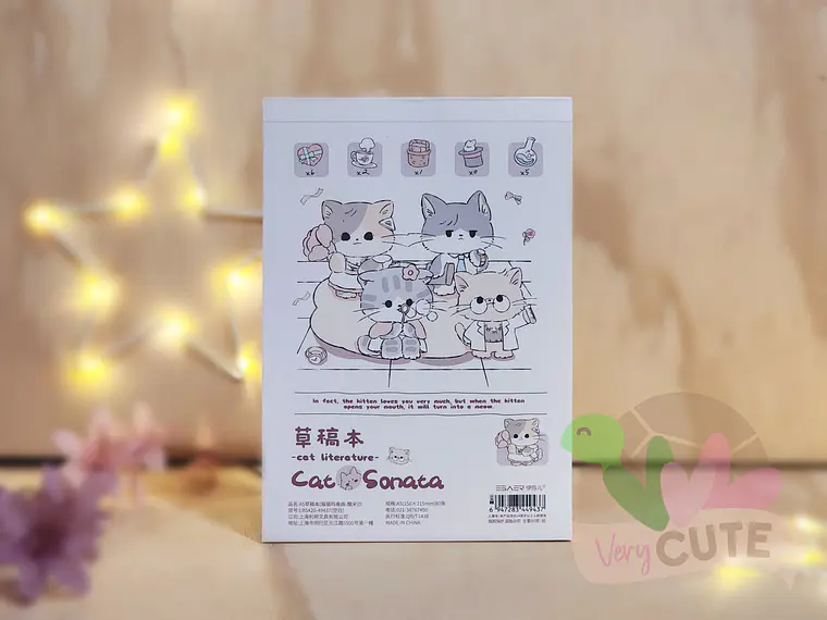 Croquera Cat Sonata 1