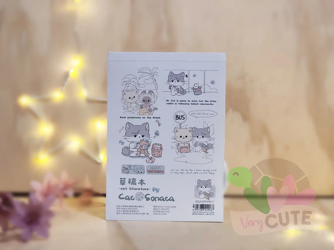 Croquera Cat Sonata 2