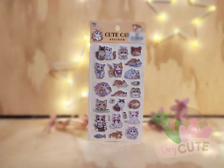 Stickers Cute Cat 1