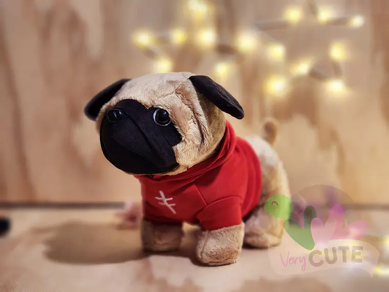 Peluche Perrito Pug 2