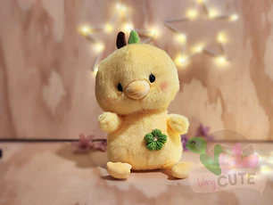 Peluche Patito con Flor