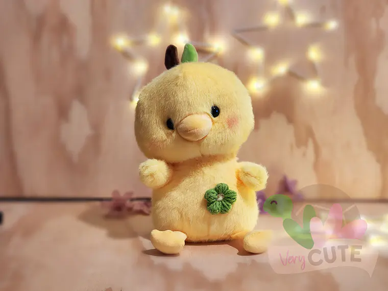 Peluche Patito con Flor 1