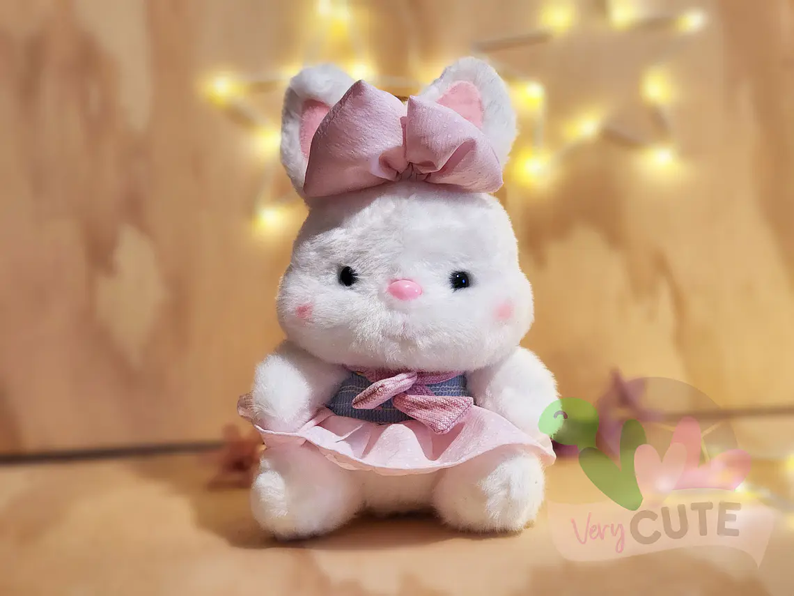 Peluche Conejita con Vestido 1
