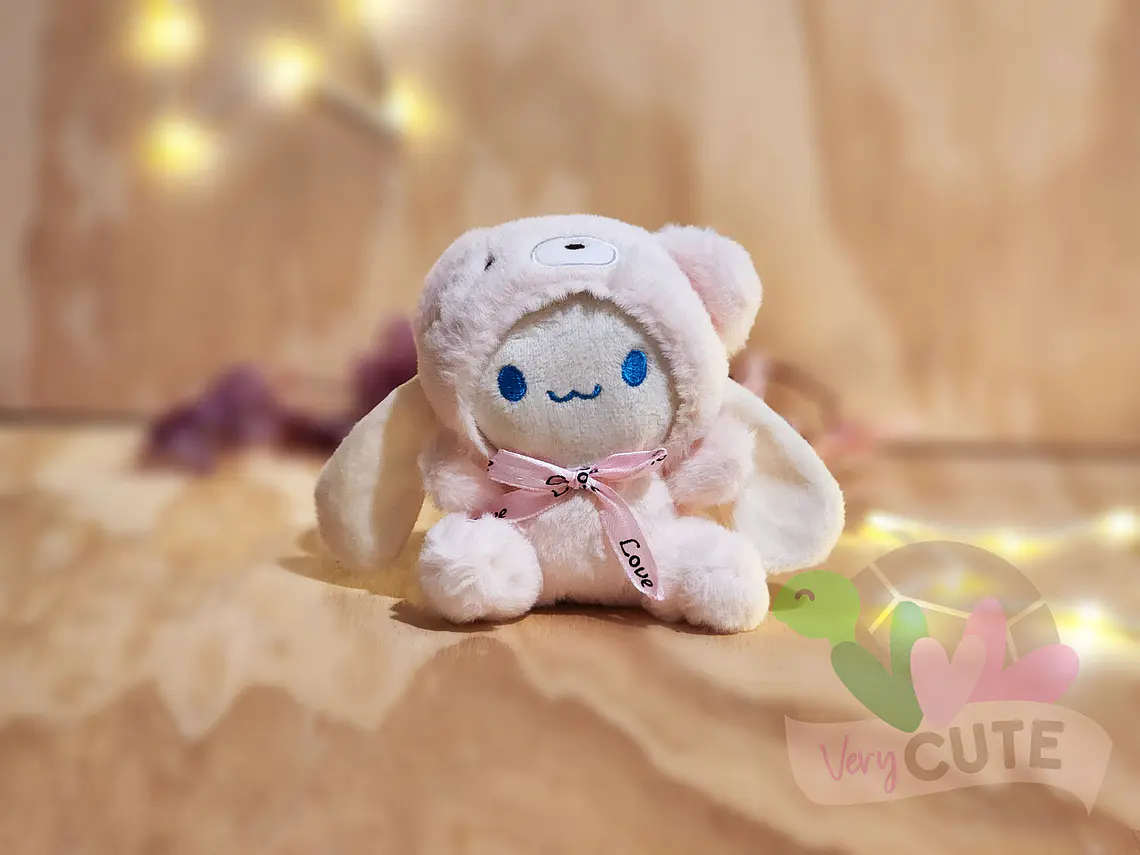 Llavero Peluche Personajes Sanrio - Pijama Oso 1