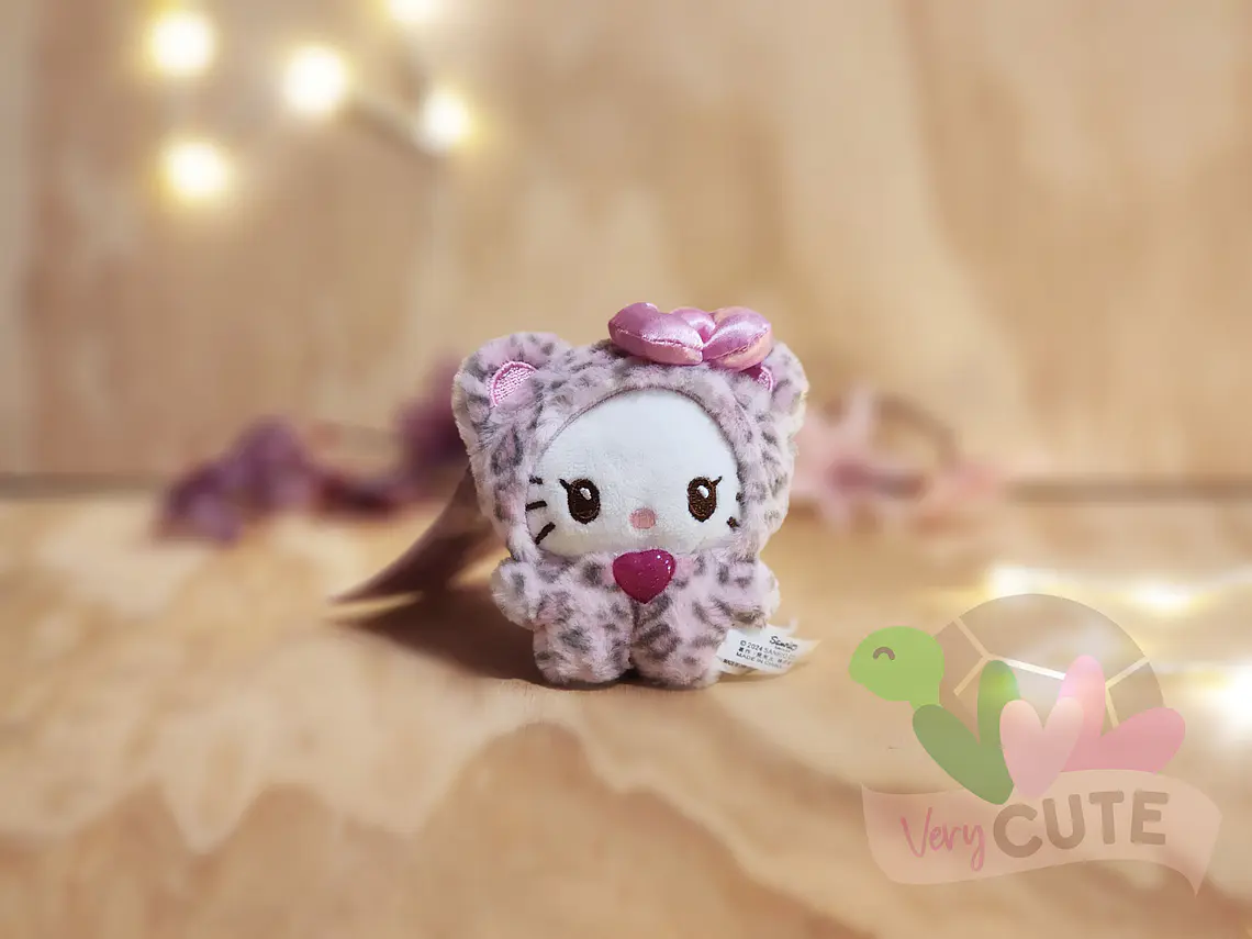 Llavero Peluche Hello Kitty - Animal Print 1