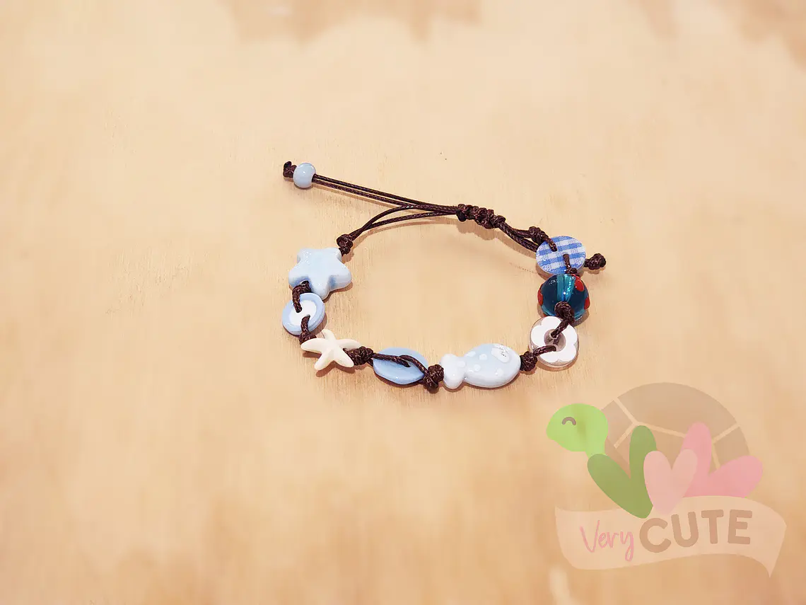 Pulsera Tejida Diseños Pez 1