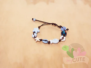 Pulsera Tejida Diseños Pez
