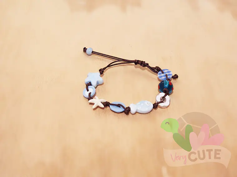 Pulsera Tejida Diseños Pez 1