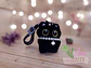 Llavero Peluche Gatito Ojos Grandes - Miniatura 5