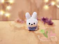 Llavero Peluche Miffy con Babero - Miniatura 3