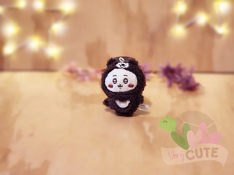 Llavero Peluche Chiikiwa - Traje de Oso 2