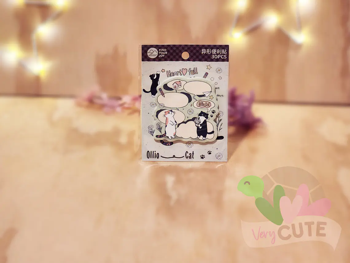 Notitas Ollio Cat – Gatitos Kawaii 1
