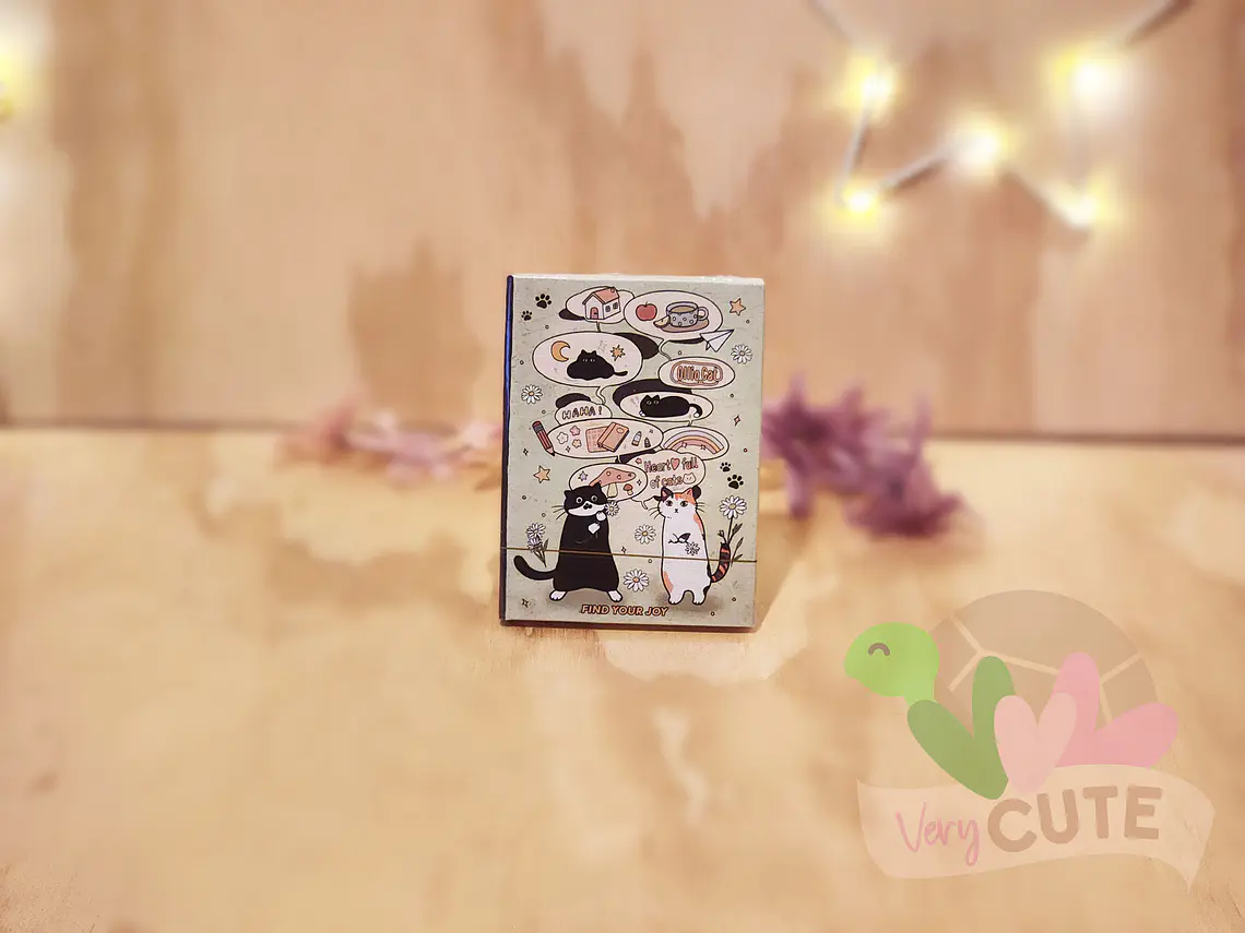 Mini Libreta Ollio Cat – Gatitos Kawaii 1