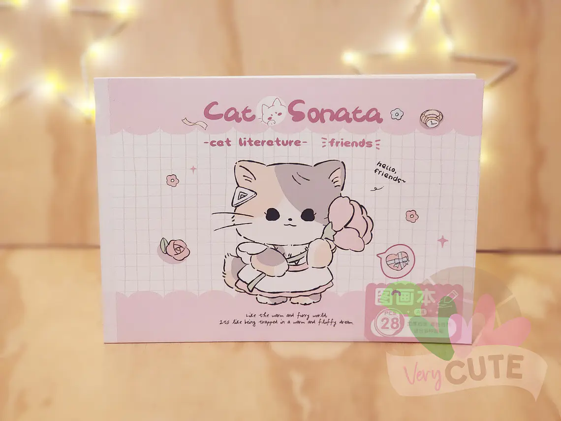 Block Dibujo - Cat Sonata 2