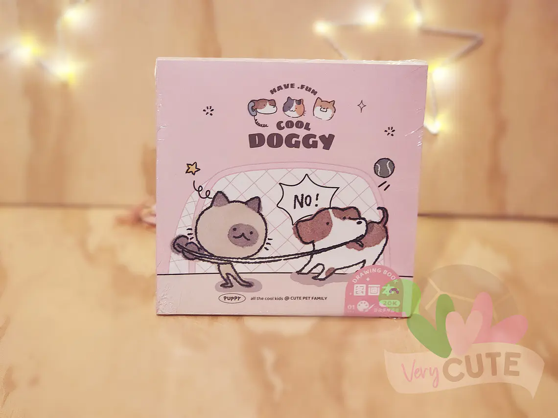 Croquera Cuadrada Cool Doggy 1