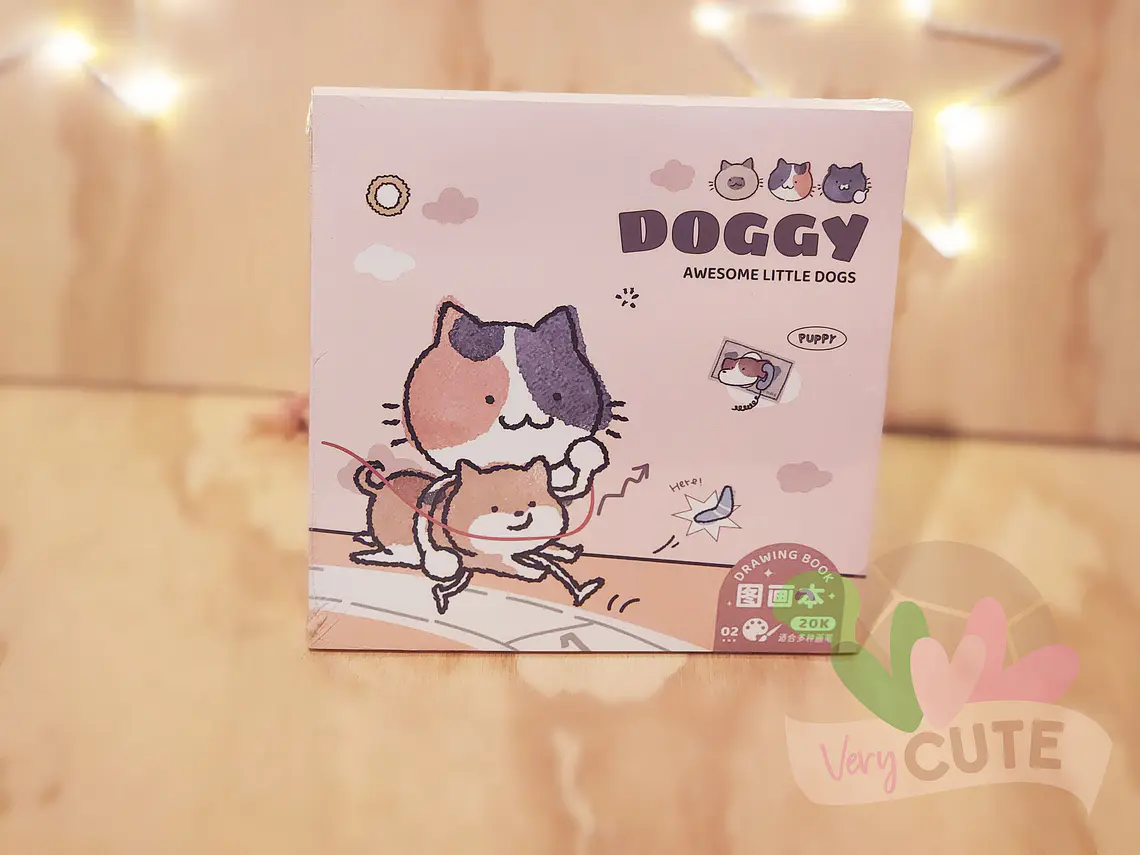 Croquera Cuadrada Cool Doggy 2
