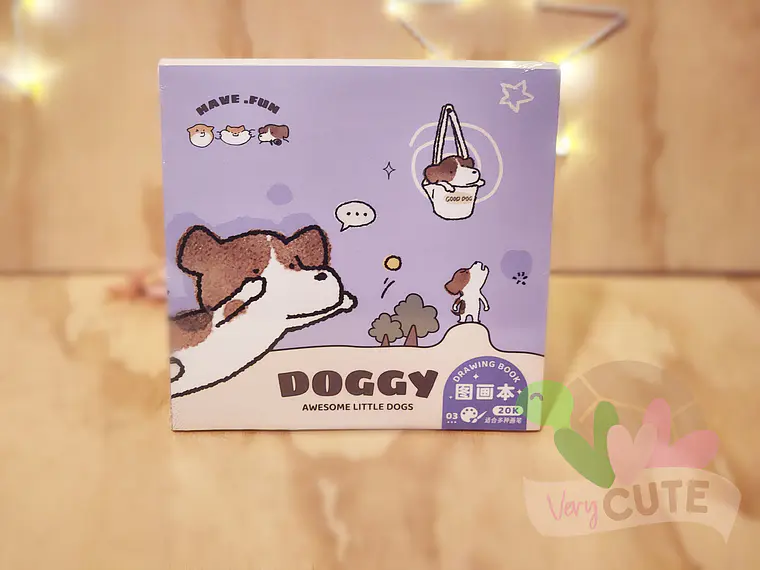 Croquera Cuadrada Cool Doggy 3