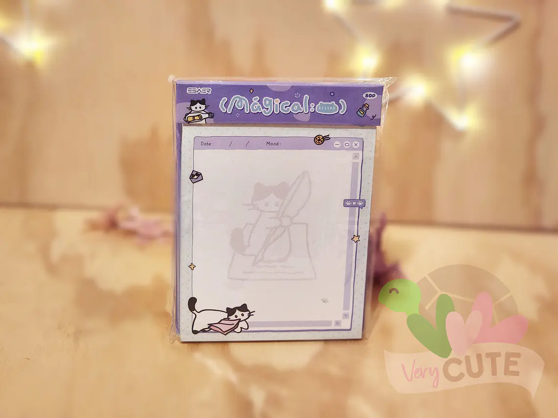 Block Notas - Magical Kitten 2