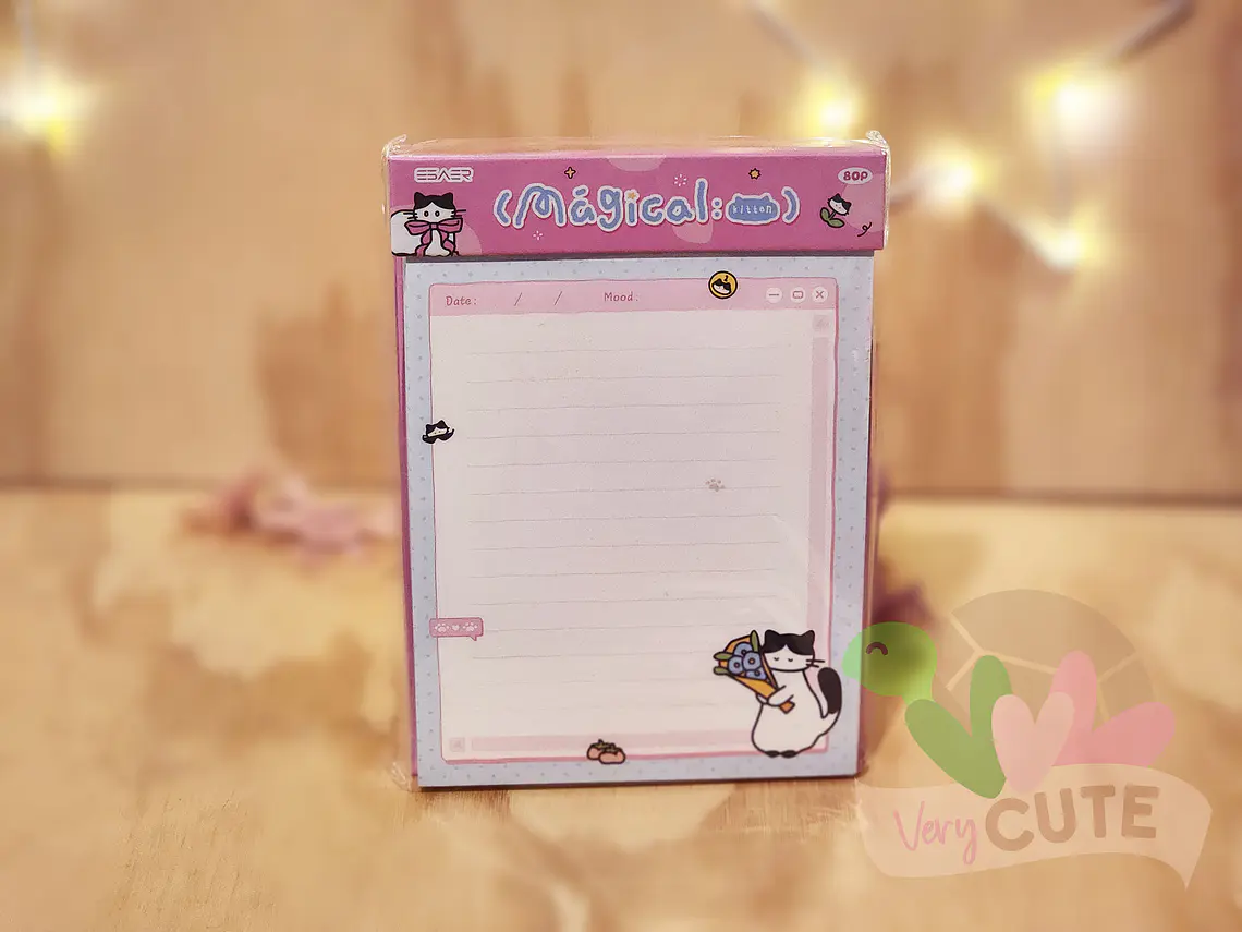 Block Notas - Magical Kitten 3
