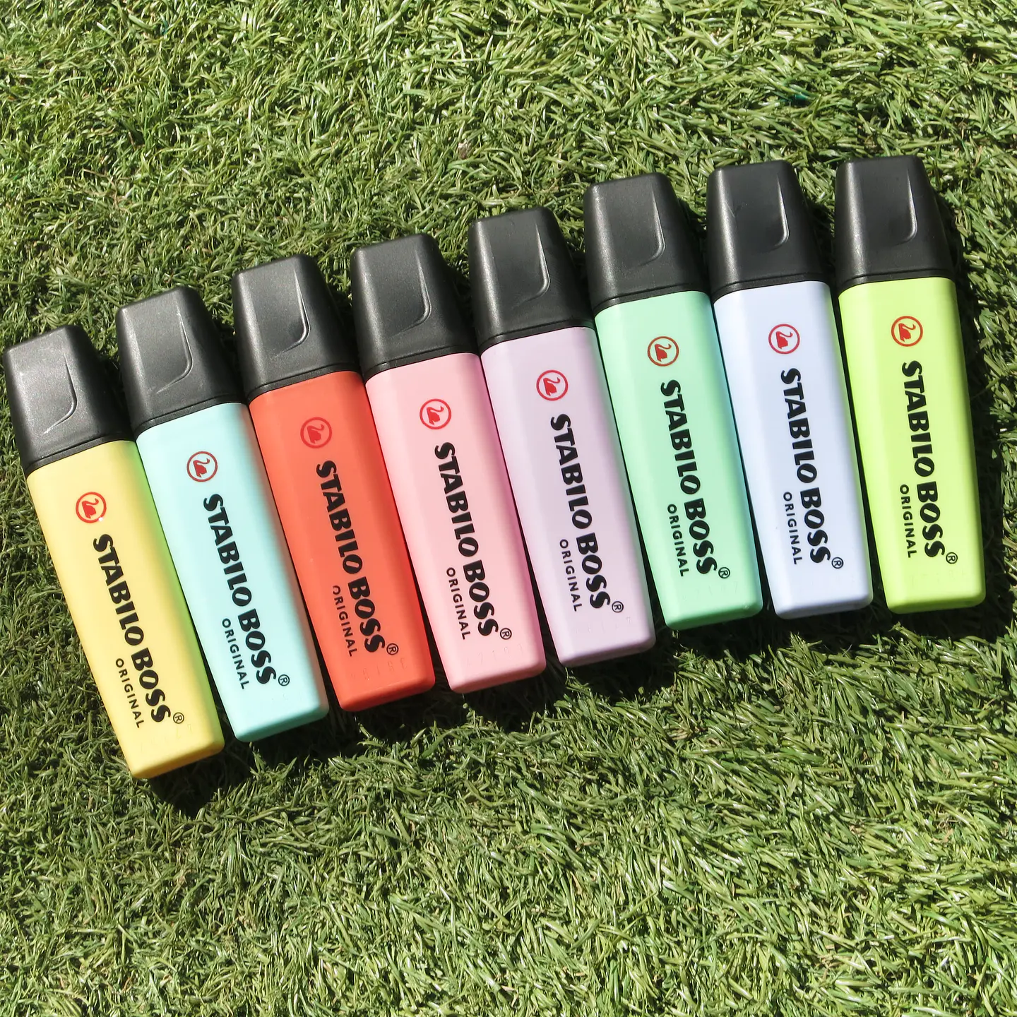 Set 8 Destacadores stabilo boss original pastel 1