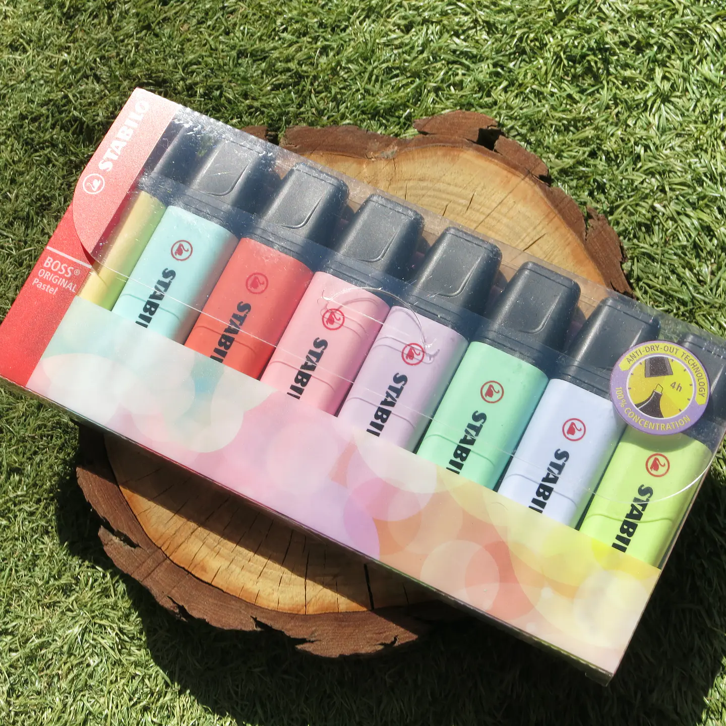 Set 8 Destacadores stabilo boss original pastel 2