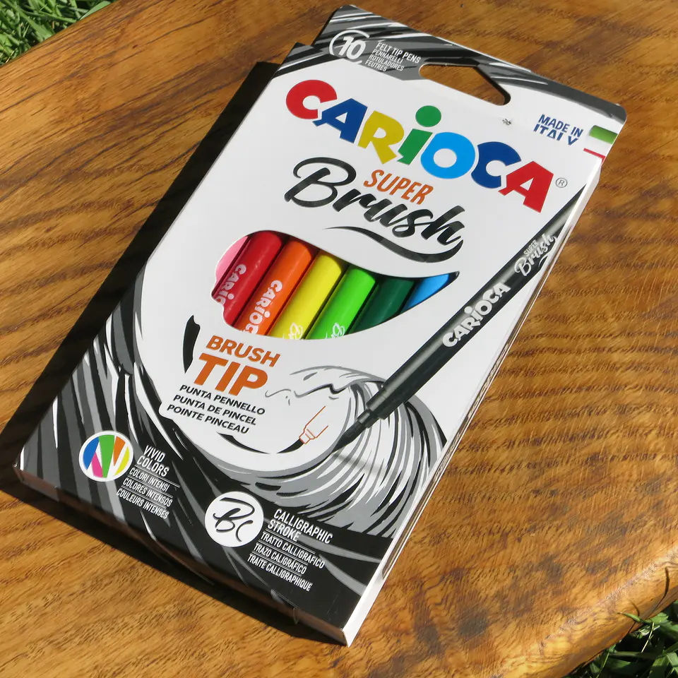 Carioca Super brush 10 colores 1