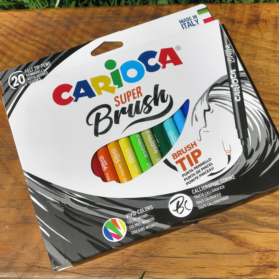 Carioca super brush 20 colores 1