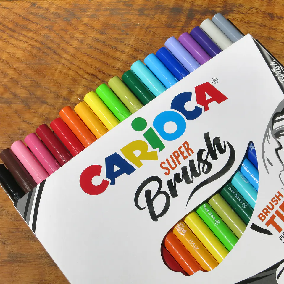 Carioca super brush 20 colores 2