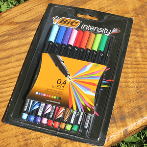 Rotulador Bic intensity 10 colores