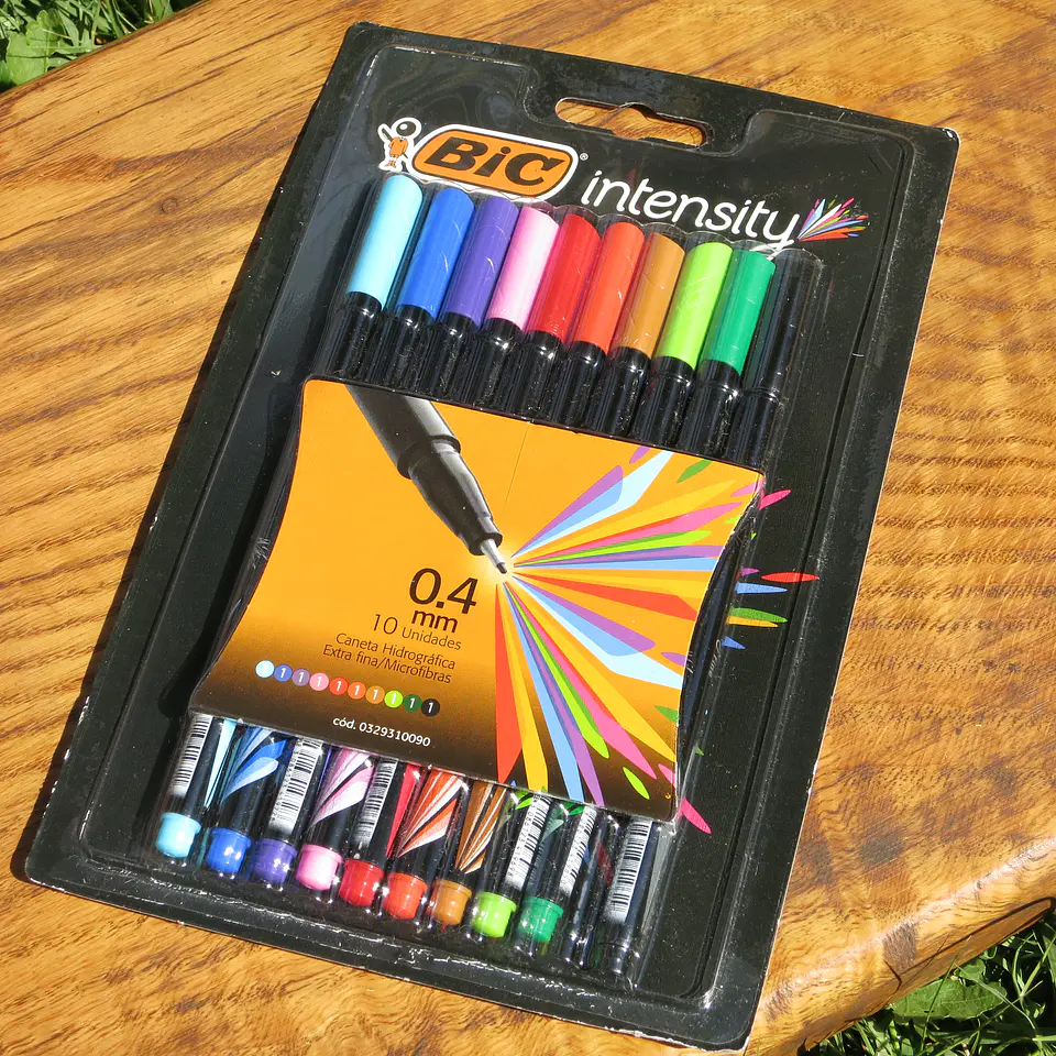 Rotulador Bic intensity 10 colores 1