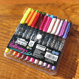 Lavoro Punta Pincel 24 Colores