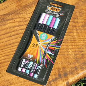 Rotuladores bic intensity Pastel