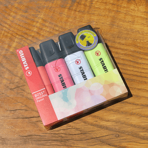 Set 4 Stabilo Boss Pastel