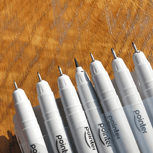 Set tiralíneas pointer