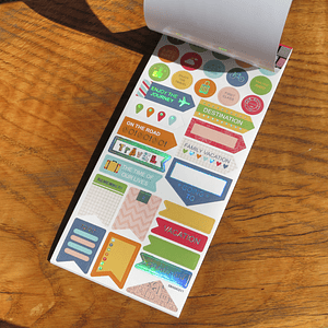 Block Stickers Planner Lavoro 8 Hojas