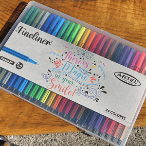 Set Fineliner Artel 24 Colores