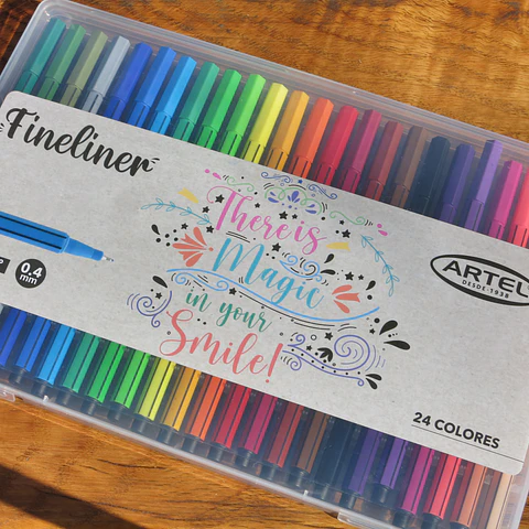 Set Fineliner Artel 24 Colores