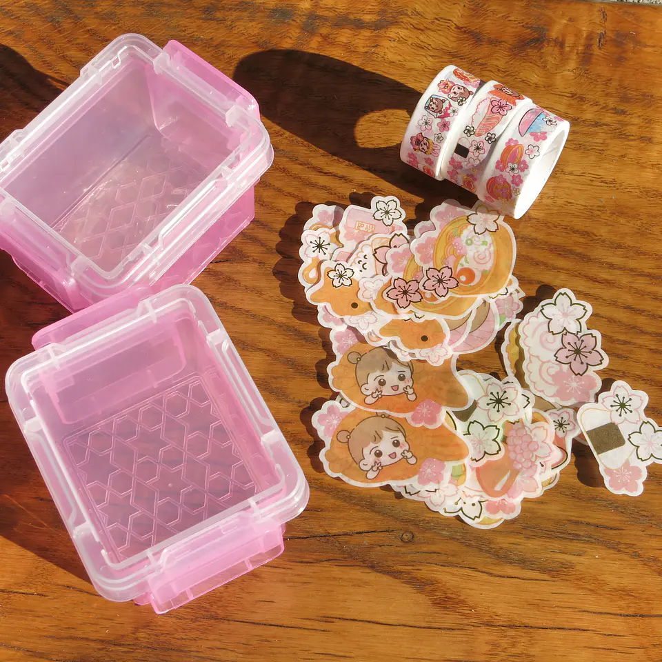 Cajas washi tape + Stickers 3