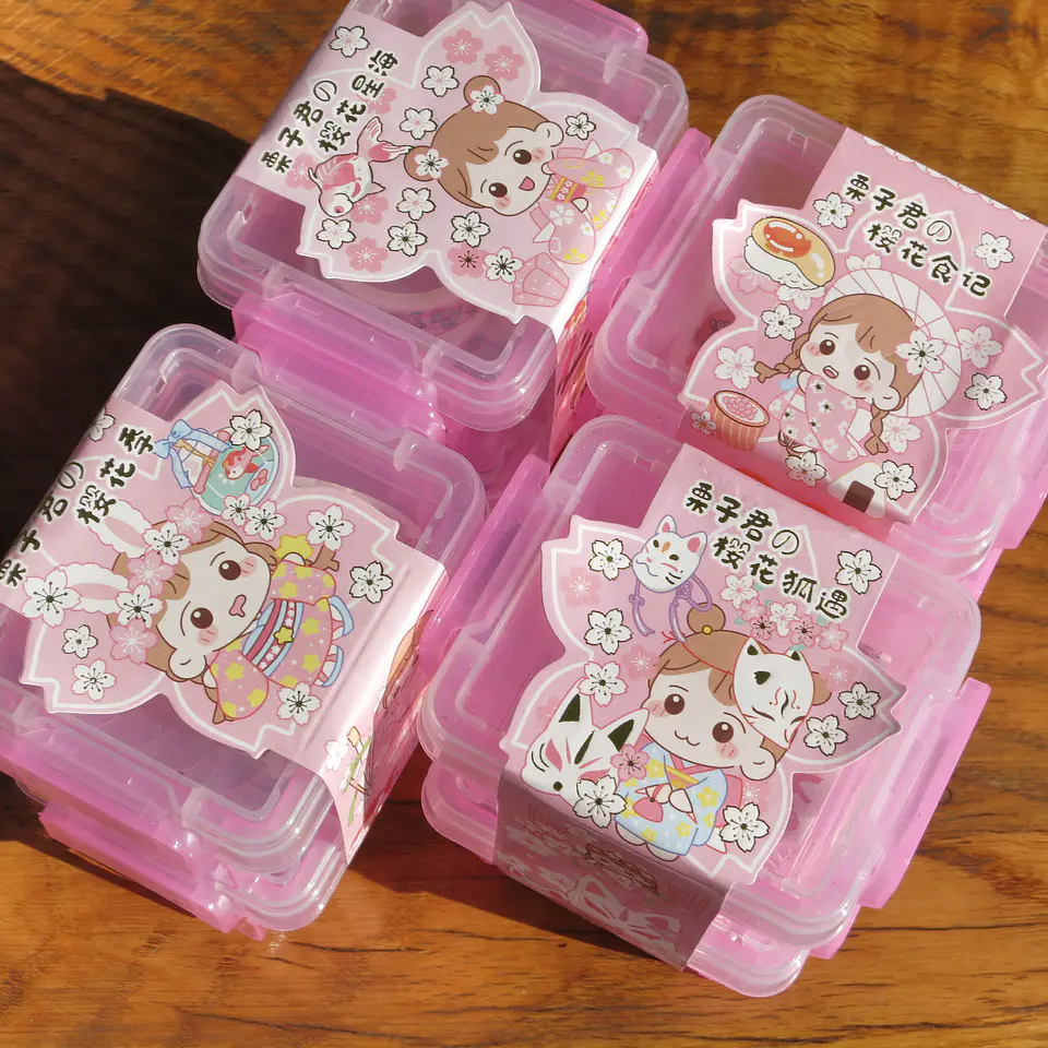Cajas washi tape + Stickers 1