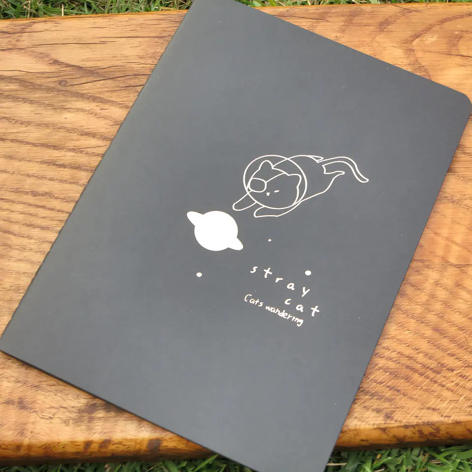 Libretas hojas negras 1