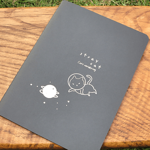 Libretas hojas negras