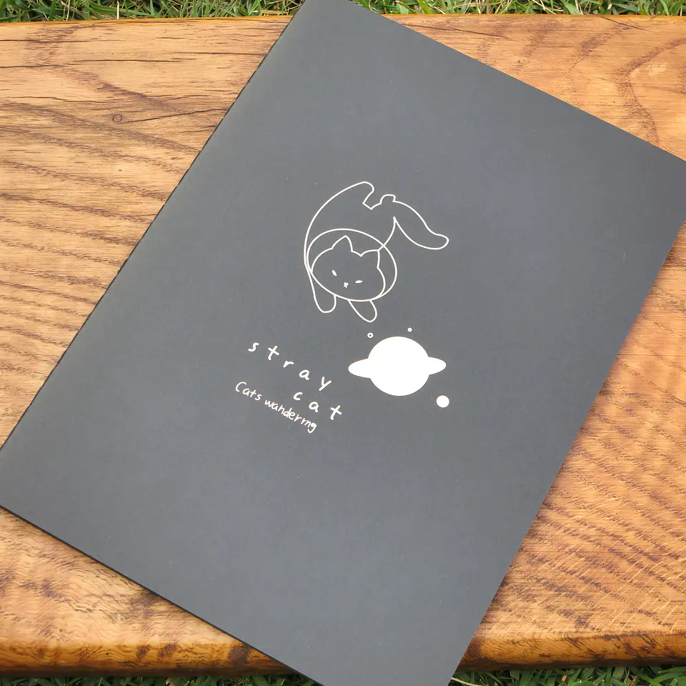 Libretas hojas negras 3
