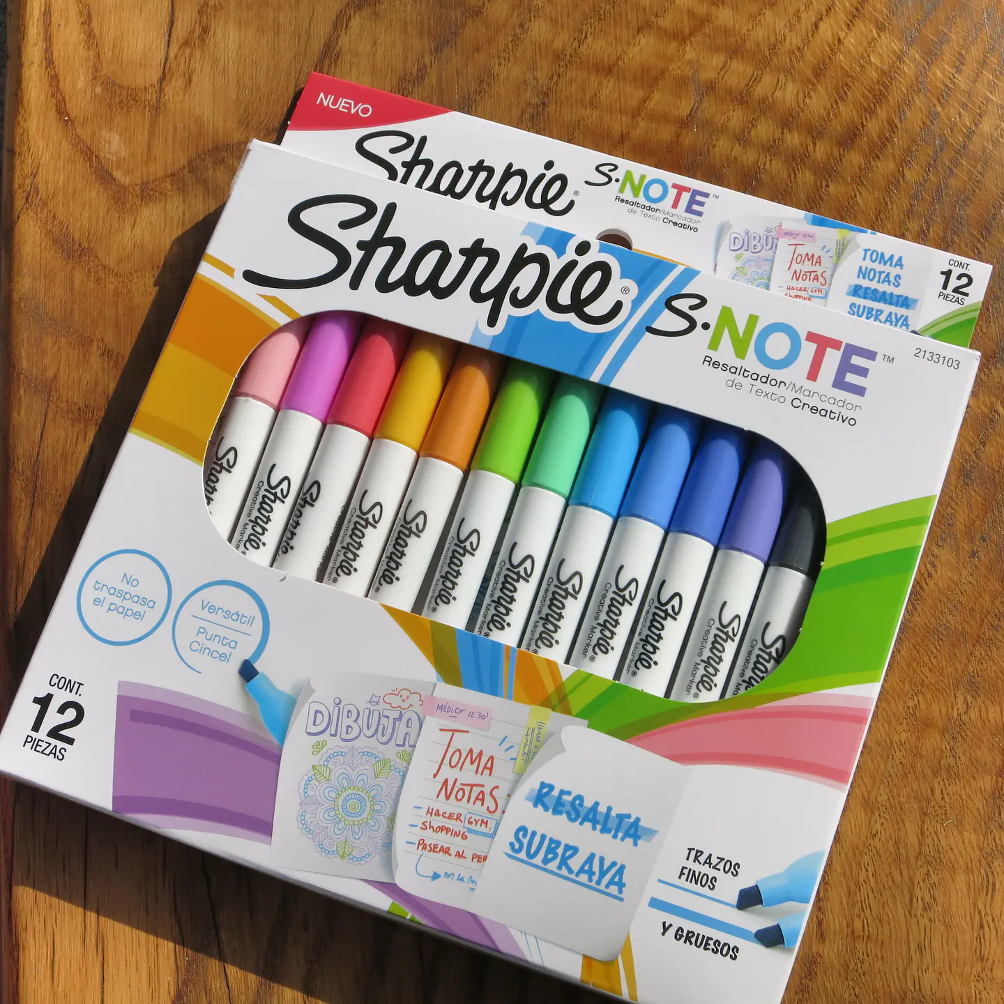 Destacadores Sharpie S-note 1