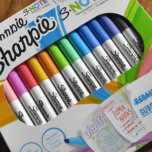 Destacadores Sharpie S-note